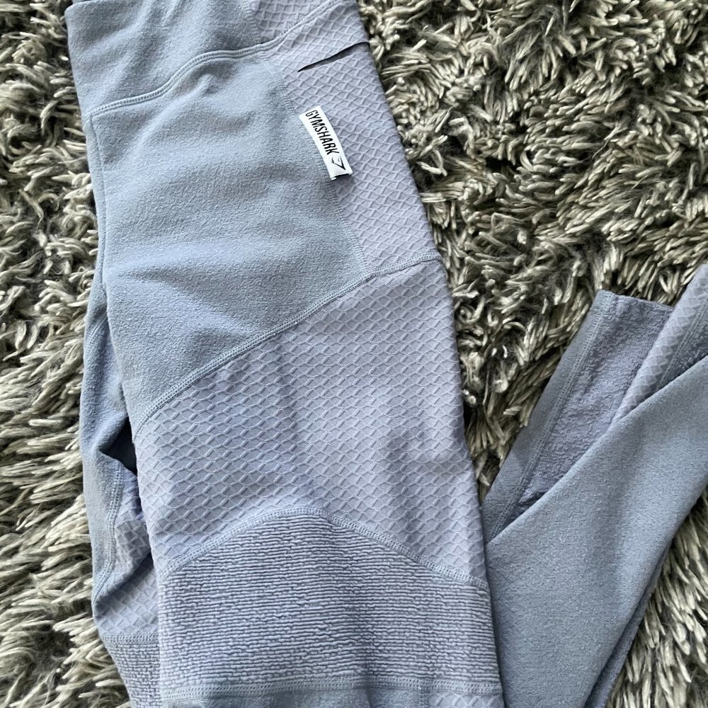 Blue gymshark leggings